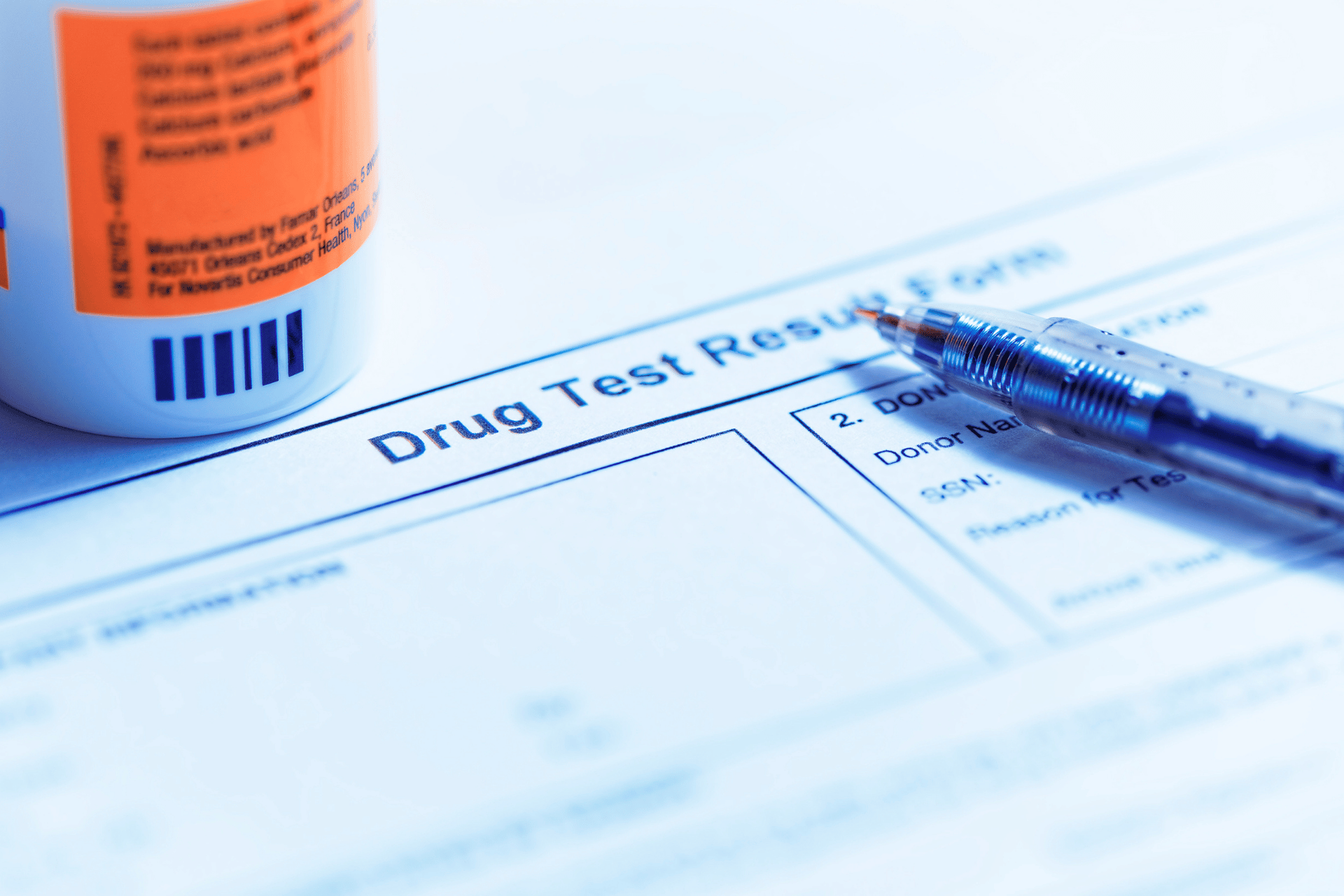 drug testing form